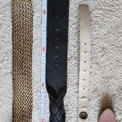 レディース ベルト色々4種類 夏に使える!の画像