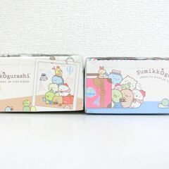 【おみせっち】各605円 新品未開封 すみっコぐらし たびきぶん カメラ型ネックミニファン 全2種の画像