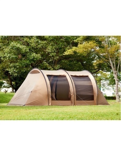 トンネルテント 2～3人用 トレスアーチ２ルームテント [ビジョンピークス] VP160101J01 約500×250×180(H)cm