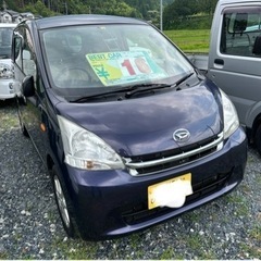 【中古車店発】最終値下げ車検R7年4月DAIHATSUムーヴX