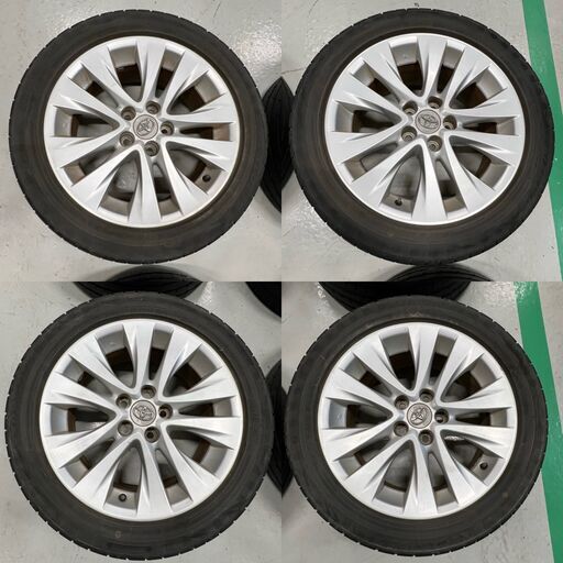 【終了】20系アルファード トヨタ純正ホイール 18インチ 7.5J ＋45 引き取り限定