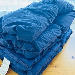 [決まりました]羽毛布団　無料でお譲りします