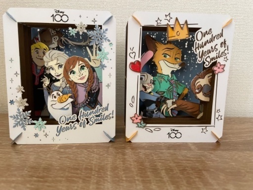 ペーパーシアター　完成品　ディズニー