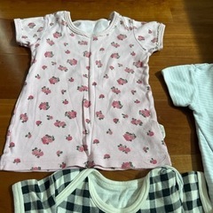 中古　ベビー肌着　3枚セットの画像