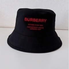 美品☆BURBERRYバケットハット