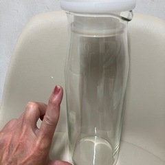 無印良品　耐熱ガラスピッチャー1リットルの画像