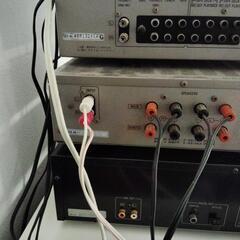 古いテクニクスのステレオの配線 - 手伝って/助けて