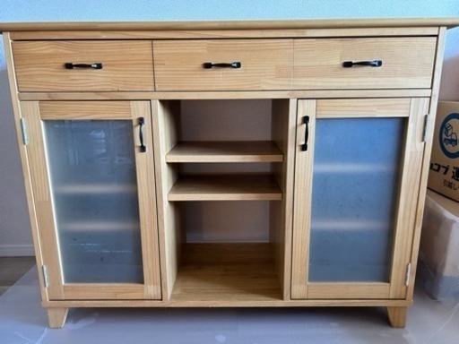 モモナチュラル　キッチンカウンター