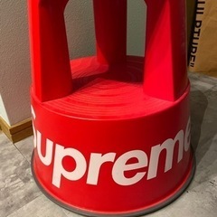 【手渡し限定】Supreme 20AW ×Wedo Step Stool ウェド ラウンドステップツール レッド 踏み台の画像