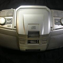 差上げます 日立ラジカセCK-11x2台 保管中に通電せずにてジャンク品 修理部品取り用に 取りに来ていただける方 受け渡し日時自由      の画像