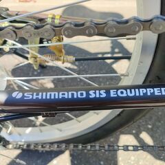 【屋内保管未使用品】　20インチ折りたたみ自転車　の画像