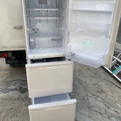★美品★製氷★両開き★350L★プラズマクラスター冷凍冷蔵庫★の画像