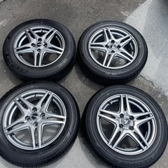 175/65r15 4穴　普通タイヤホイール4本セット