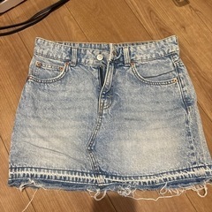 H&M デニムミニスカート