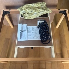 座椅子・コタツ　セットの画像