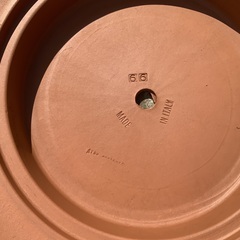 植木鉢　ローボール　直径100cm　テラコッタ　イタリア製の画像
