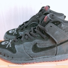 【希少品】ナイキ　スニーカー　28  NIKE DUNK HIGH PRO SB  MELVINS SKULLの画像