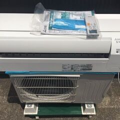 【内部洗浄済/主に6畳用/暖房2.2kw・冷房2.2kw/5～9畳用】　MITSUBISHI/三菱　ルームエアコン　フロアアイ　霧ヶ峰　MSZ-GE2220-W　2020年モデル　100V