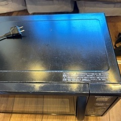 SHARP電子レンジ　RE-S50B-B  の画像