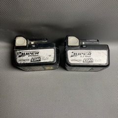 HITACHI 14.4V 4Aバッテリー x2個　