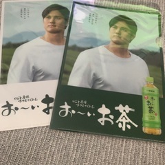 大谷翔平　ドジャース　デコピン　エコバッグ　お〜いお茶クリアファイルの画像