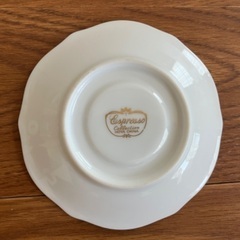 HOYA エスプレッソコレクション カップ＆ソーサー 金彩 ローズ デミタスの画像