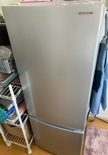 【6/22限定2000円割引】冷蔵庫 美品 171L シルバー　アイリスオオヤマ