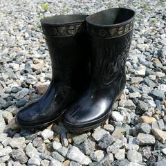 梅雨入り前に‼️長靴　21cm
