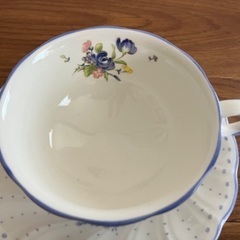 nikko japan ティーカップ&ソーサー 花柄の画像