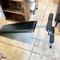 未使用 腹筋　筋トレ　　トレーニングベンチ