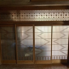 【決まりました】7/12まで飾り建具