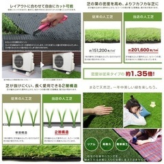 【決まりました】ロール人工芝　(水切り穴付)の画像