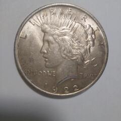 ピースダラー1922２枚の画像
