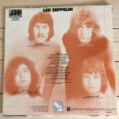LP　レコード レッド・ツェッペリン Iの画像