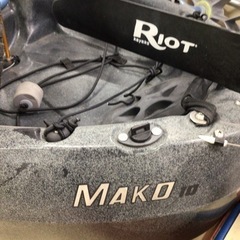店頭引取限定】【中古】【現状販売】MAKO10 ライオットカヤックス 足