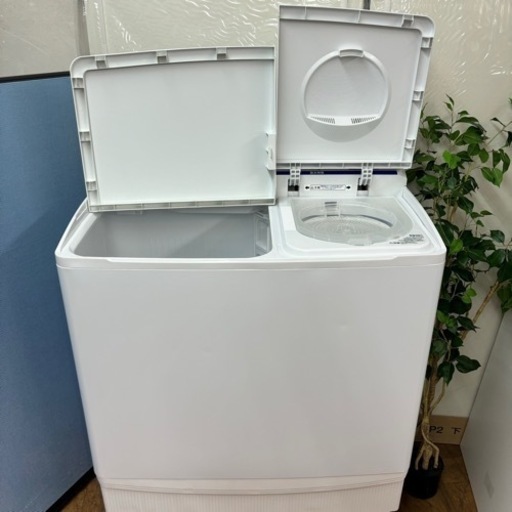 I502 ? ジモティー限定価格！ 2022年製の♪ 大容量！ HITACHI 二層式洗濯機 青空 （12.0㎏） ⭐ 動作確認済 ⭐