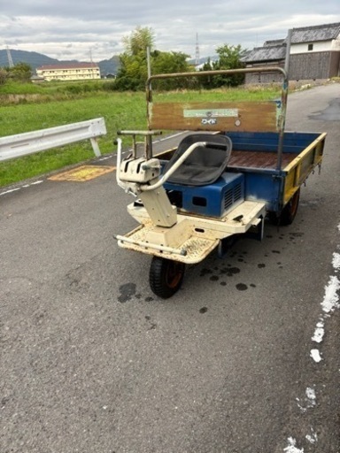 四国製作所 SE350 ワイド 3輪 乗用運搬車 最大積載量 500kg