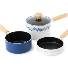 【新品未使用】フライパン&鍋 3点セット Afternoon T...