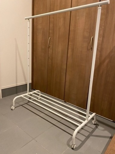 IKEA  RIGGA リッガ ハンガーラック, ホワイト