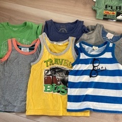 男の子 夏服 100 まとめの画像