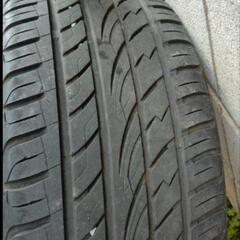 ガリ傷補修済☆ブラバス BRABUS タイプ 20㌅ 114.3 タイヤ アルミの画像