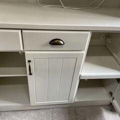 食器棚 No.13362 ニトリ キッチンボード ミランダ ホワイトウォッシュ