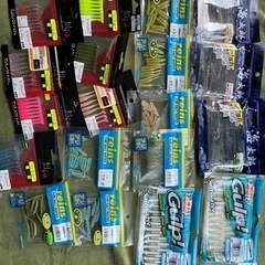 アジング、メバリングワーム19袋セット