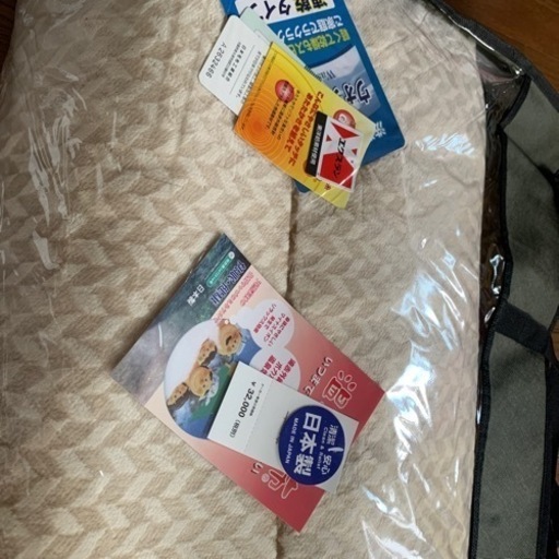敷き毛布　
