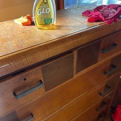 ありがとう！　昭和初期アールデコ風箪笥の画像