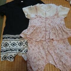   80サイズ UNIQLO ベビー服 ツナギ 20点セットの画像