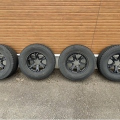 ダンロップ265/65R17  スタッドレスタイヤ　キーラーホイ...