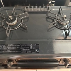 【受付終了】コンロ　パロマ　都市ガス　PA-S71B-R