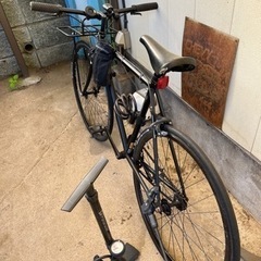 カスタムピストバイクFUJI FEATHERフラットバー仕様の画像
