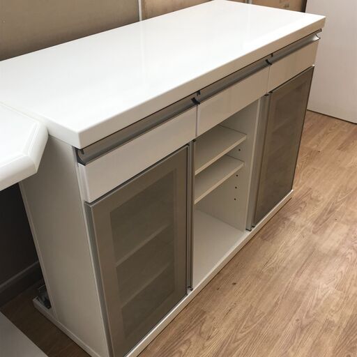 ★ジモティ割あり★ ニトリ キッチンカウンター H86×W120×D52 クリーニング済み KJ5383